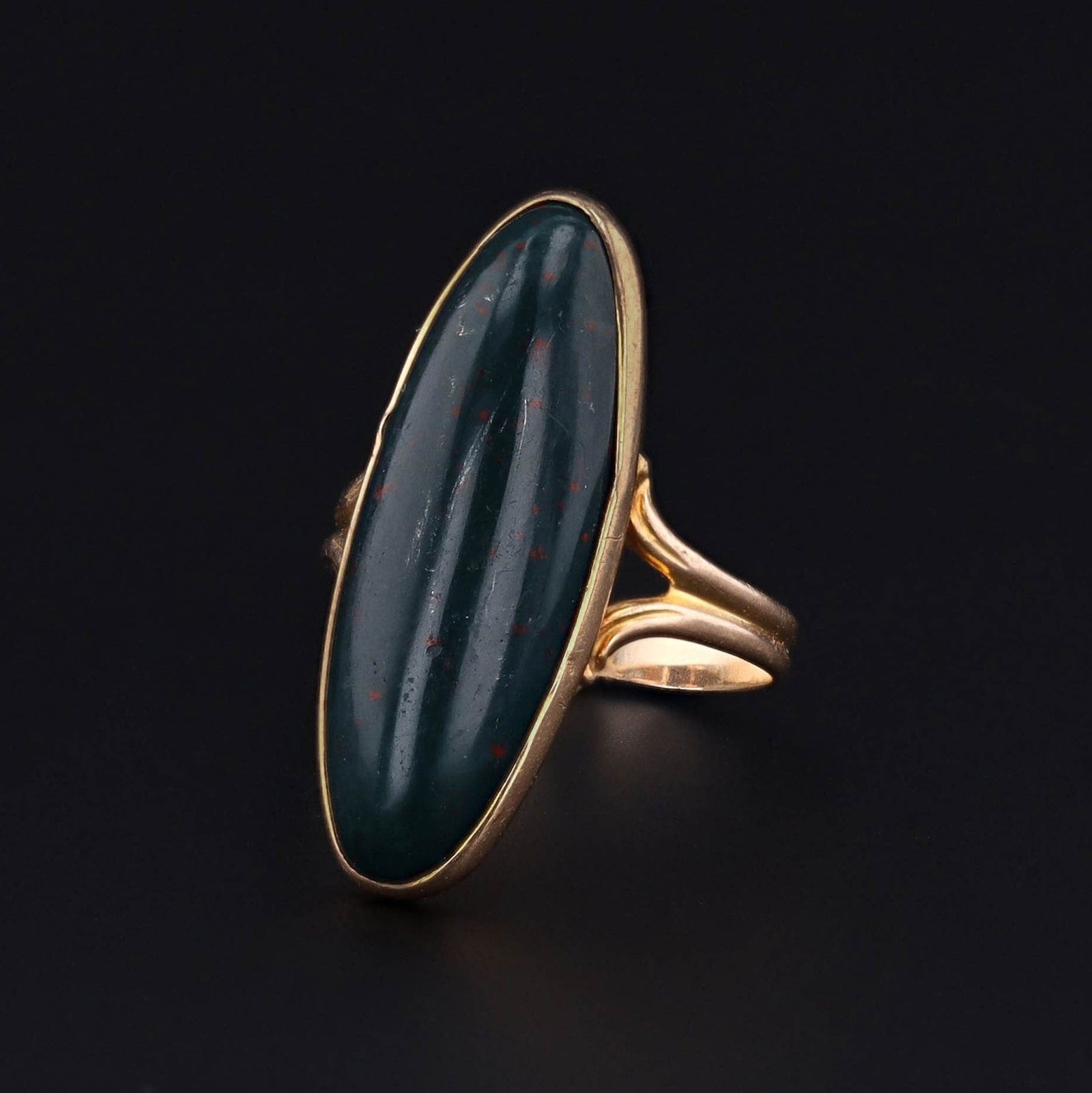 Bloodstone Ring | Antique Bloodstone Ring - Trademark Antiques