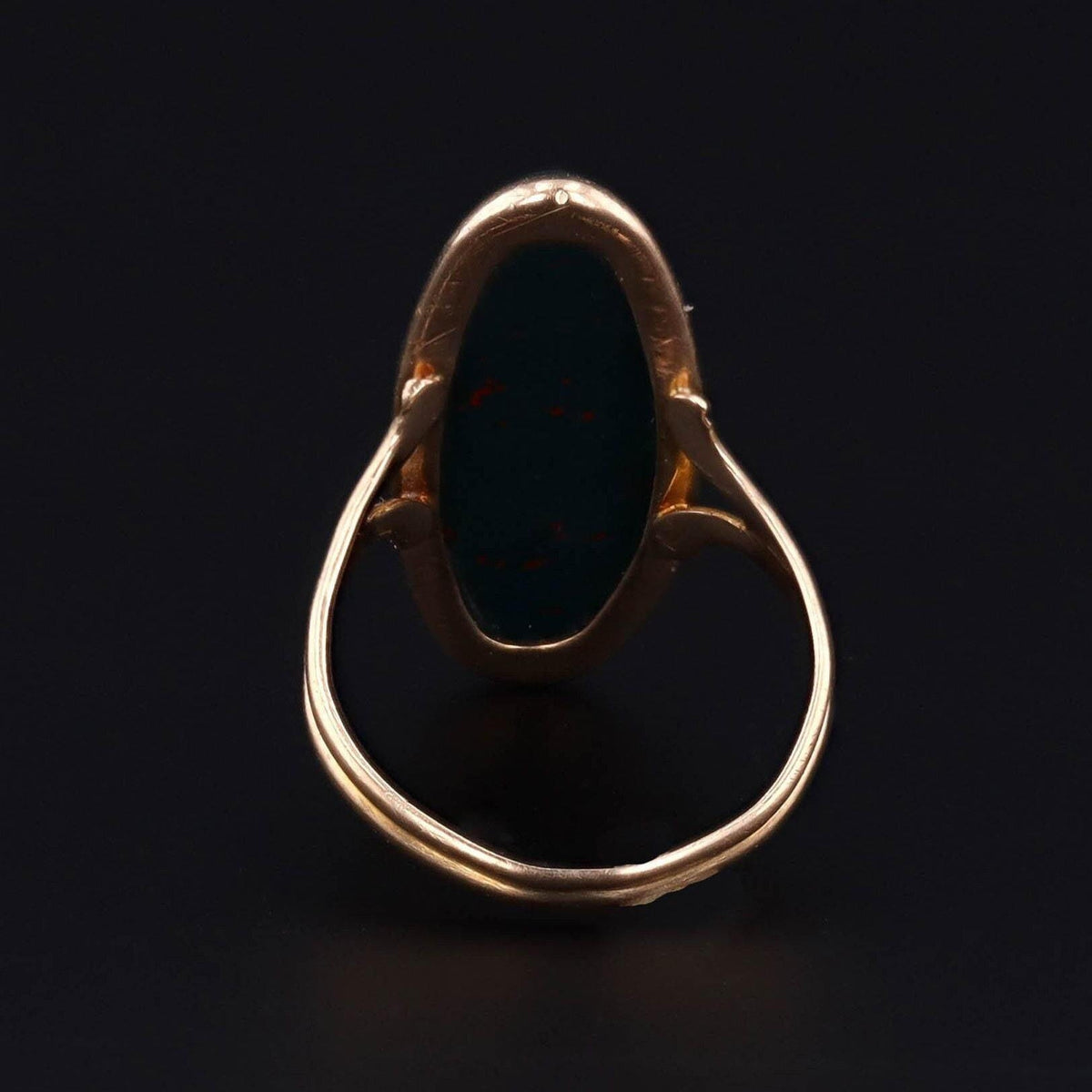 Bloodstone Ring | Antique Bloodstone Ring - Trademark Antiques