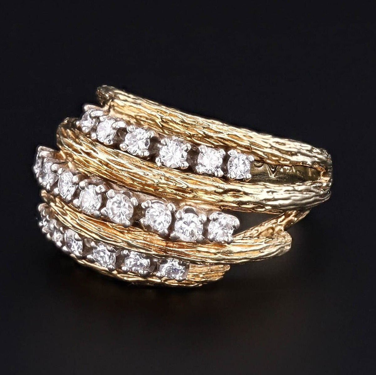 Bombe Ring | Vintage Ring - Trademark Antiques