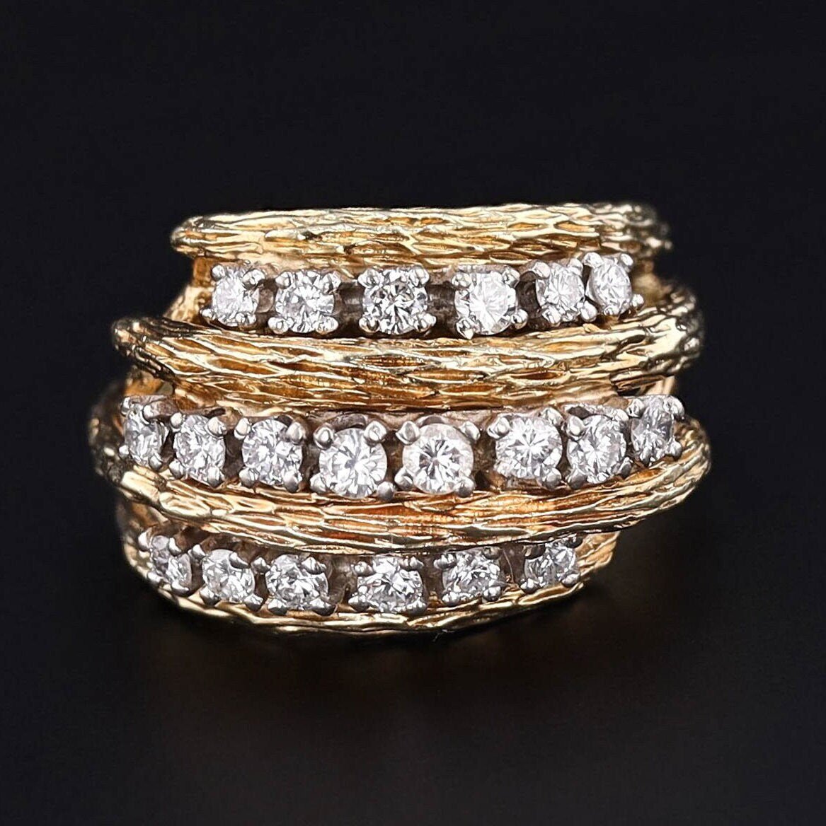 Bombe Ring | Vintage Ring - Trademark Antiques