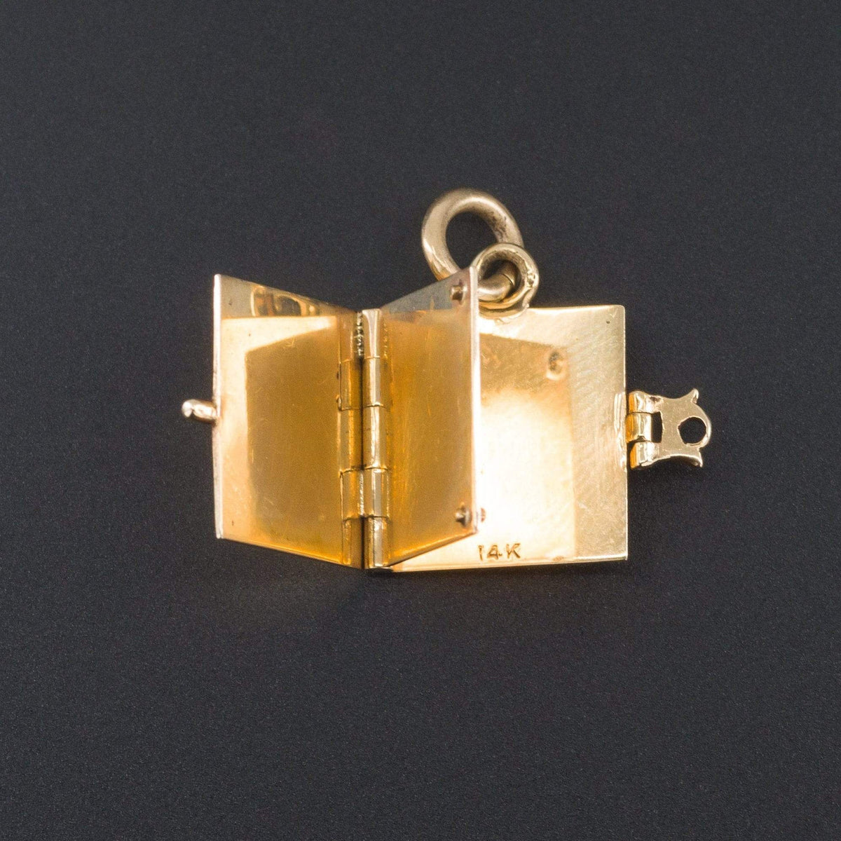 Book Charm | Vintage Book Charm - Trademark Antiques