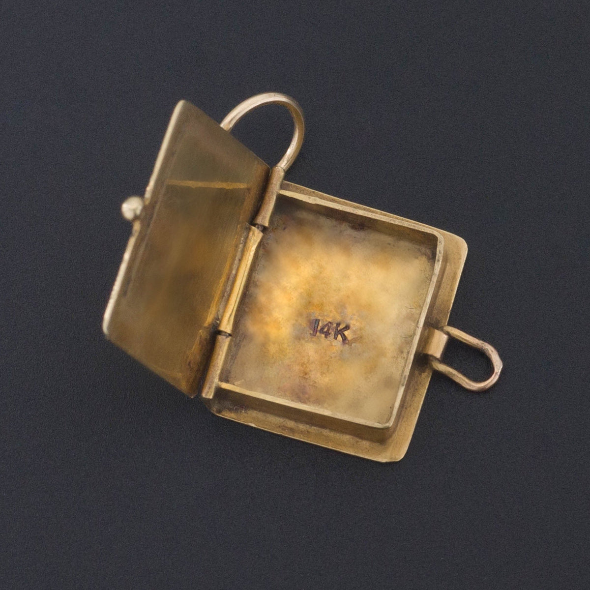 Book Locket | Vintage Book Locket - Trademark Antiques