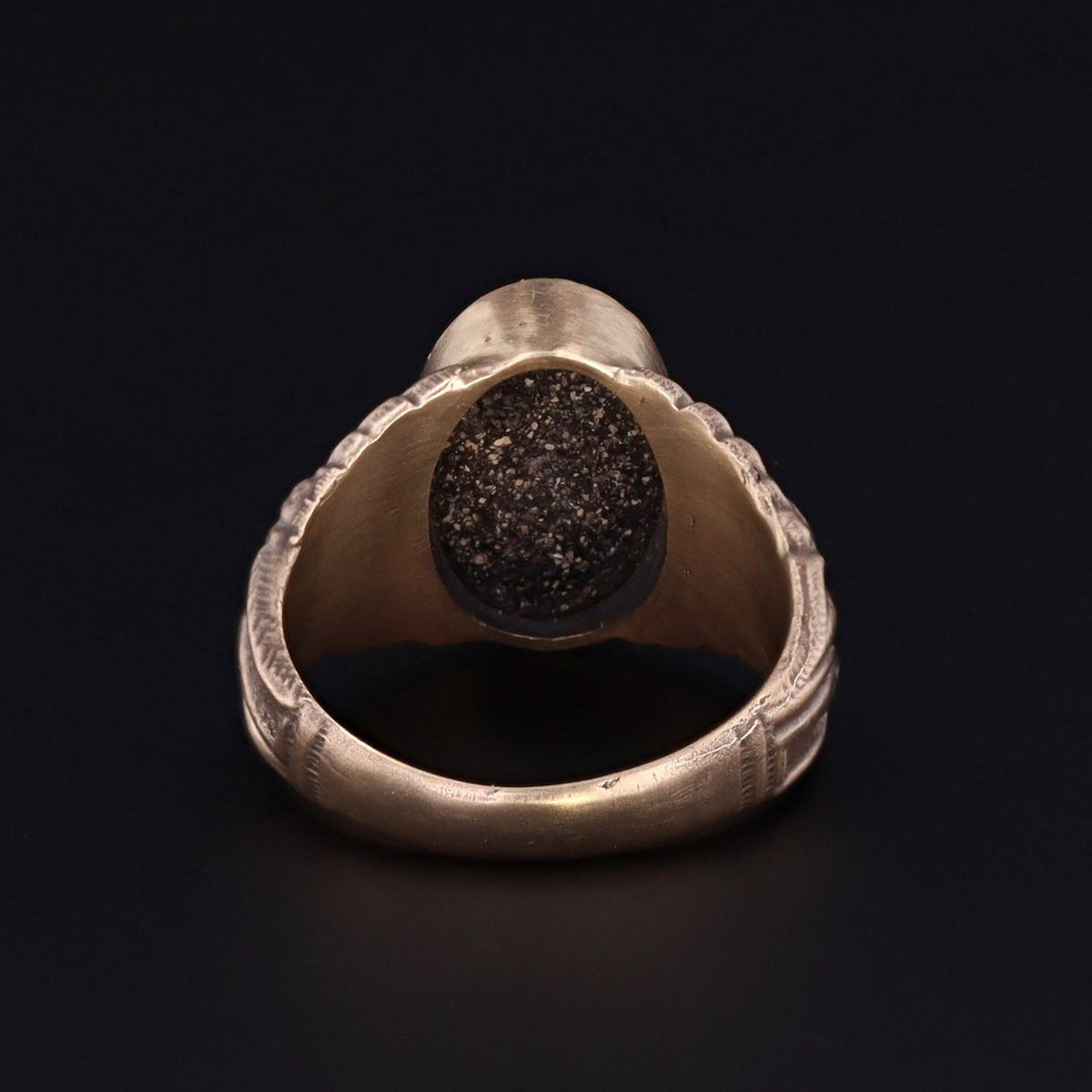 Boulder Opal Ring | 14k Gold &amp; Boulder Opal Griffin Ring - Trademark Antiques