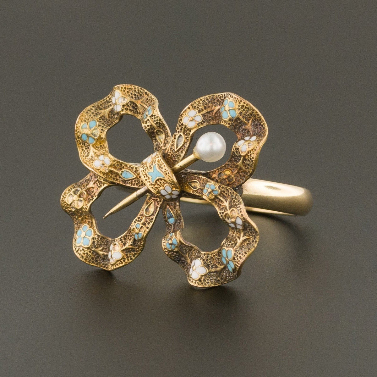 Bow Ring | Antique Bow Ring - Trademark Antiques