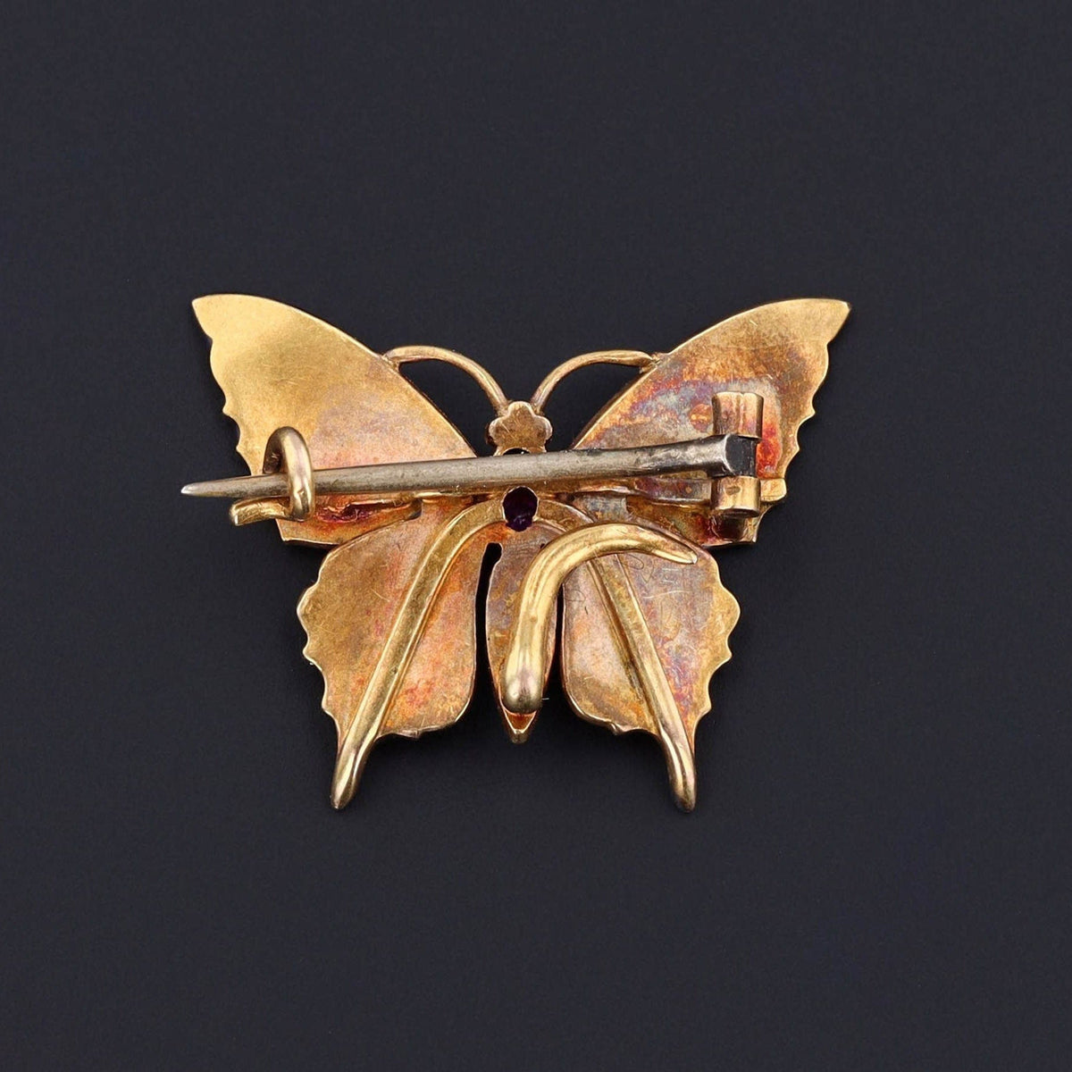 Butterfly Brooch | Antique Butterfly Pin - Trademark Antiques