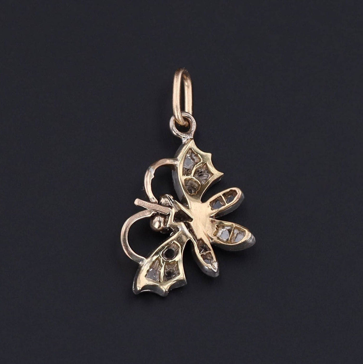 Butterfly Charm | Antique Butterfly Charm - Trademark Antiques