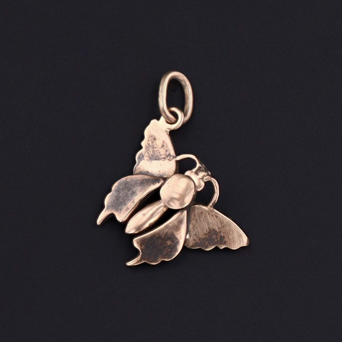 Butterfly Charm | Antique Butterfly Charm - Trademark Antiques