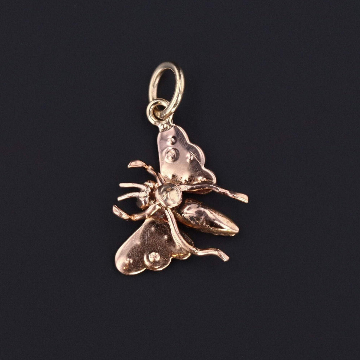 Butterfly Charm | Antique Butterfly Charm - Trademark Antiques