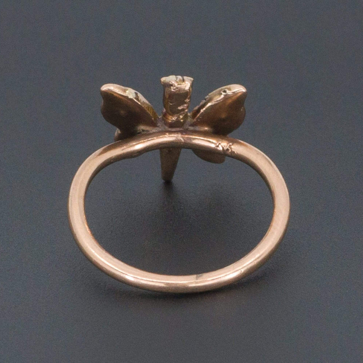Butterfly Ring | Pearl Ring - Trademark Antiques