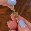 Antique Butterfly Conversion Pendant of 14k Gold