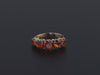 Antique Hessonite Garnet Ring of 18k Gold