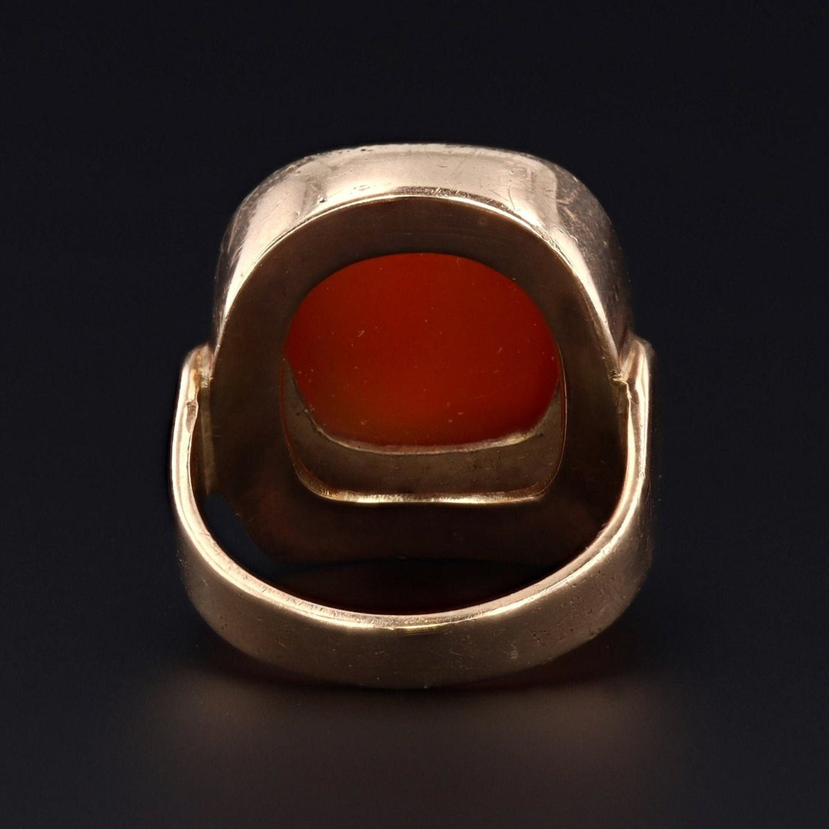 Carnelian Ring | Vintage Carnelian Ring - Trademark Antiques