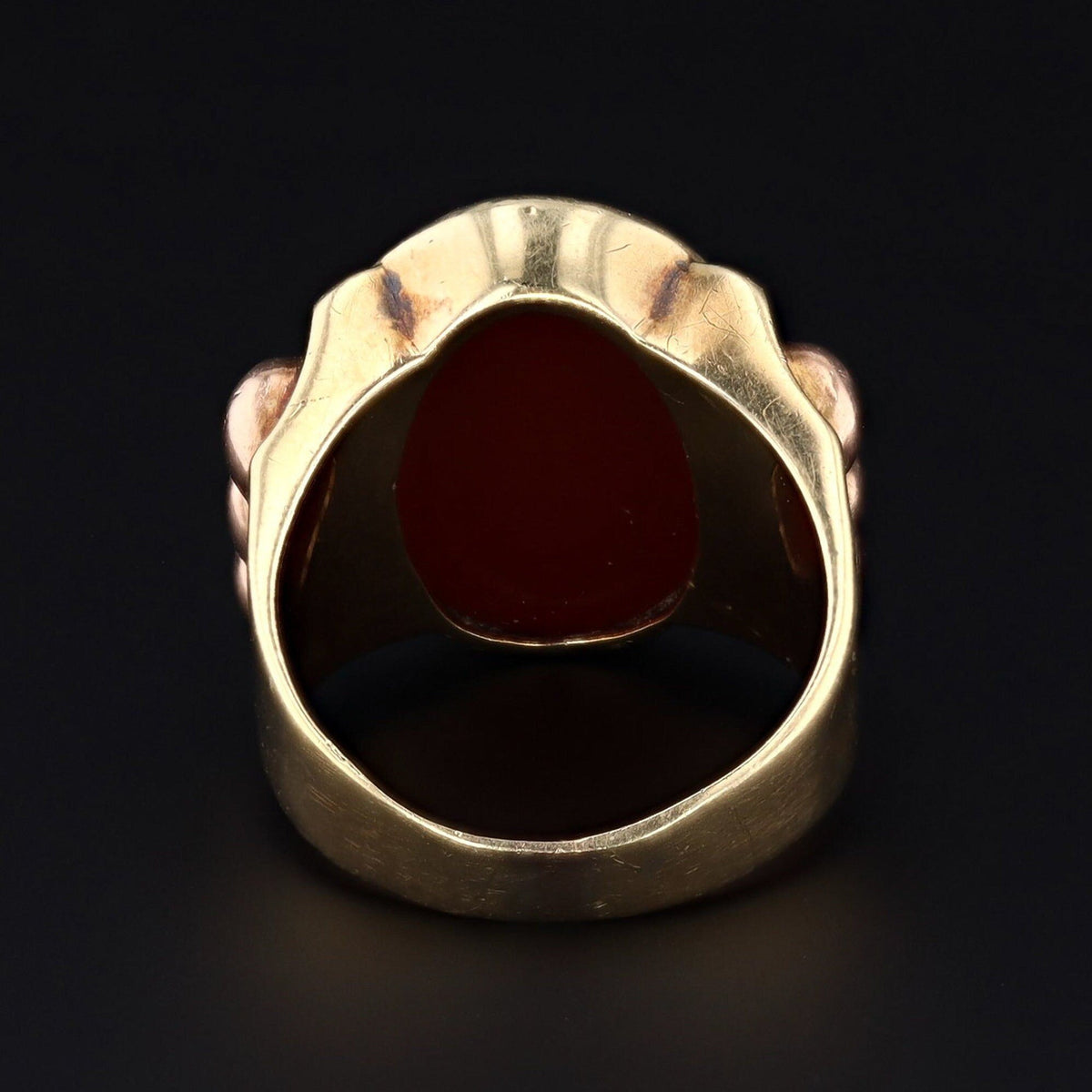 Carnelian Ring | Vintage Carnelian Ring - Trademark Antiques
