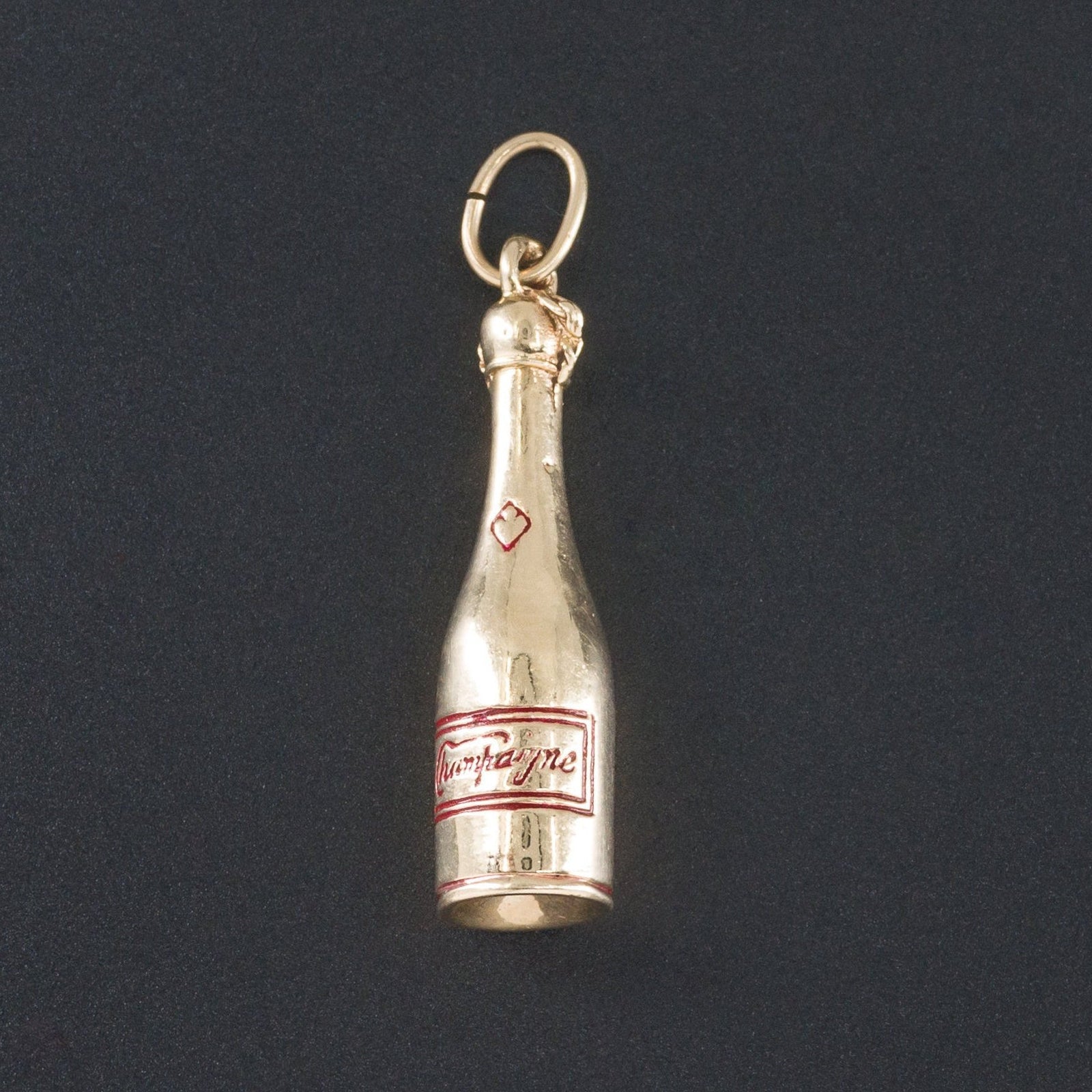 Champagne Charm | Celebration Charm - Trademark Antiques