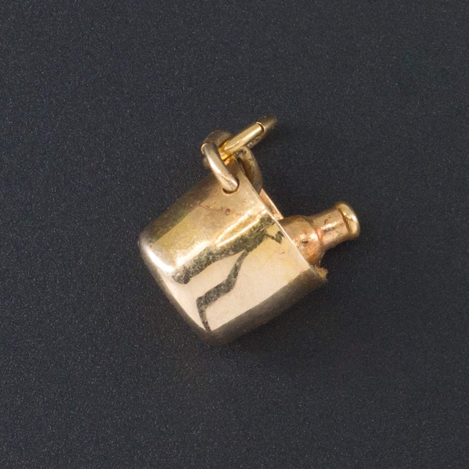 Champagne in Ice Bucket Charm | Celebration Charm - Trademark Antiques
