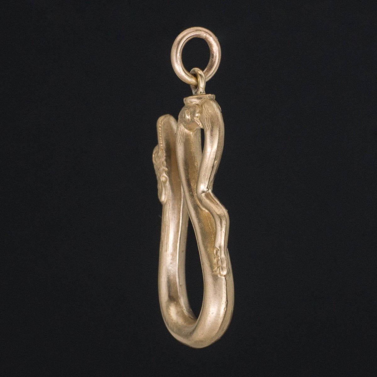 Charm Holder | 14k Gold Pendant or Charm Holder - Trademark Antiques
