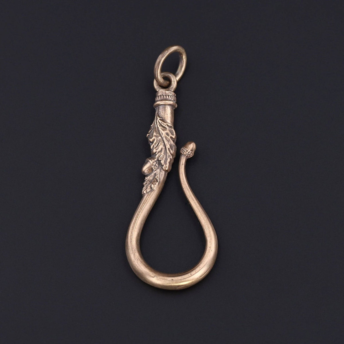 Charm Holder | 14k Gold Pendant or Charm Holder - Trademark Antiques