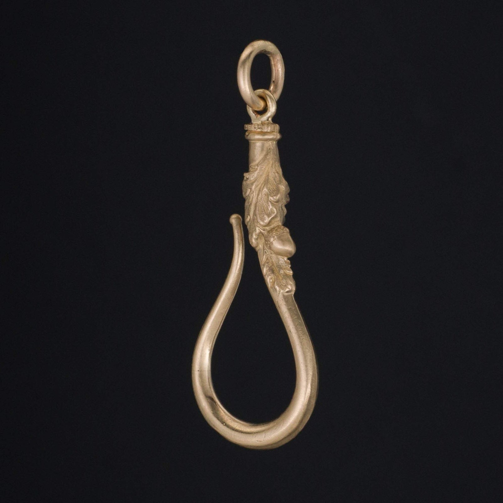 Charm Holder | 14k Gold Pendant or Charm Holder - Trademark Antiques