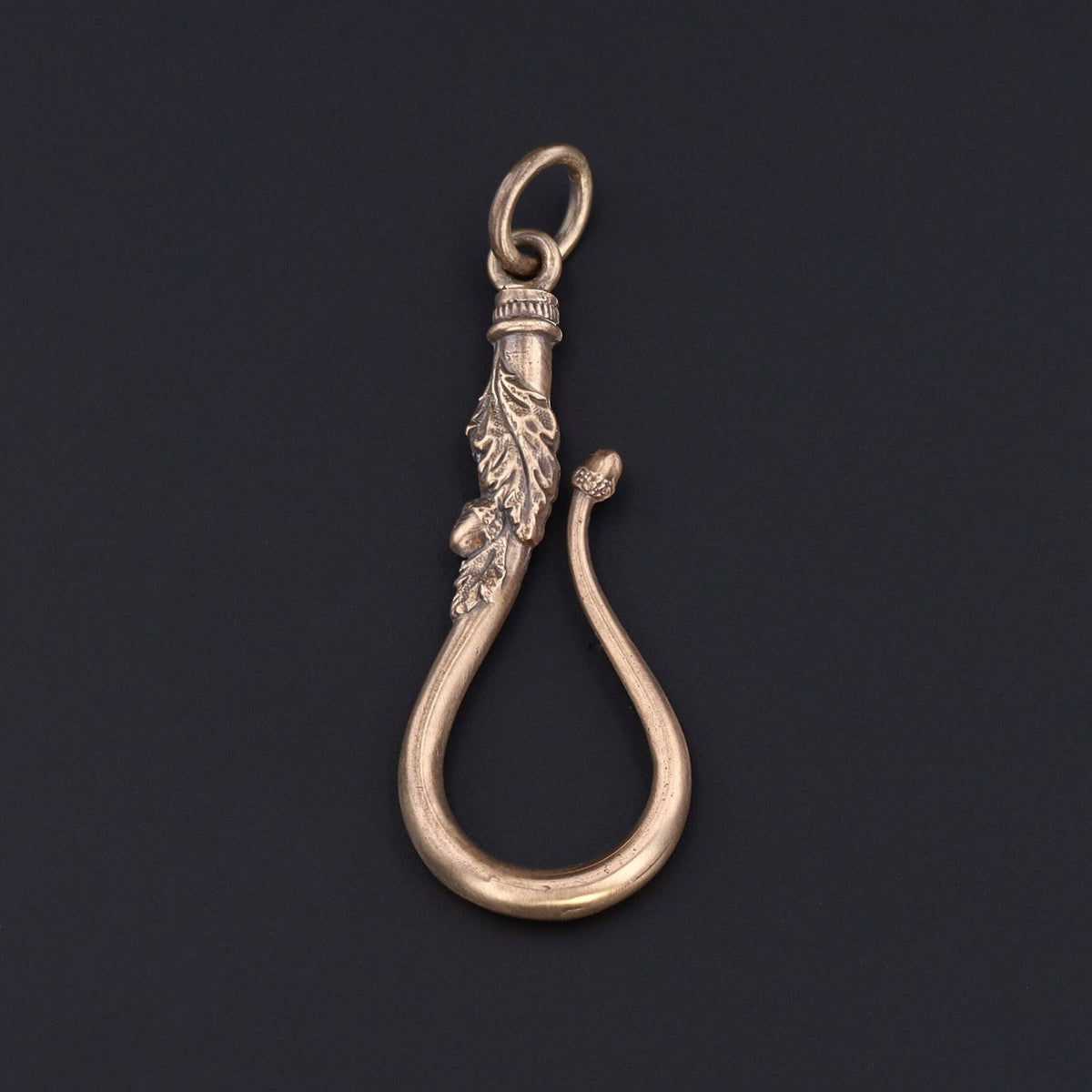 Charm Holder | 14k Gold Pendant or Charm Holder - Trademark Antiques
