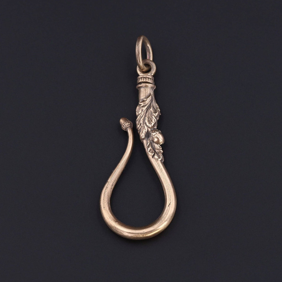 Charm Holder | 14k Gold Pendant or Charm Holder - Trademark Antiques