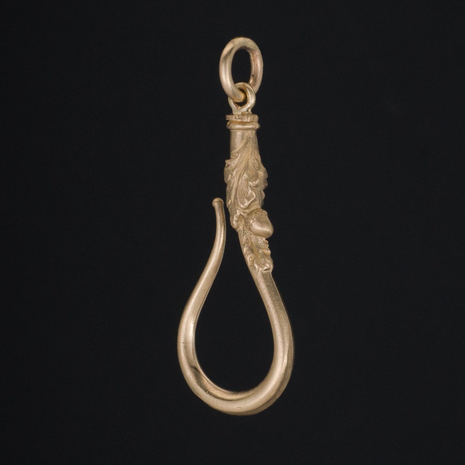 Charm Holder | 14k Gold Pendant or Charm Holder - Trademark Antiques