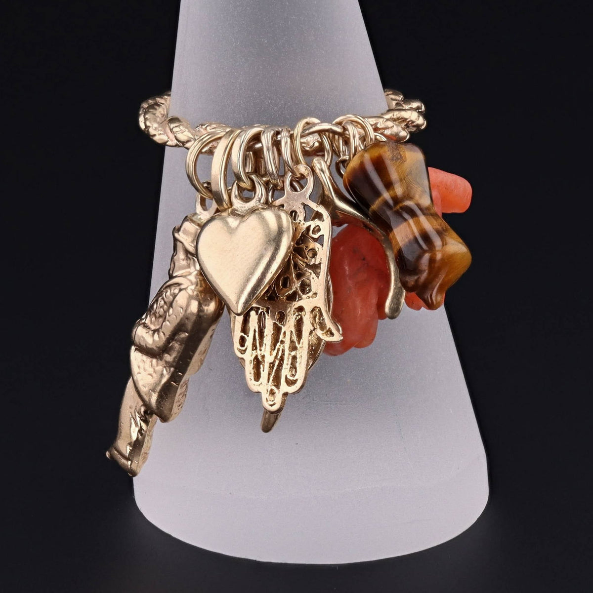 Charm Ring | Vintage Charm Ring - Trademark Antiques