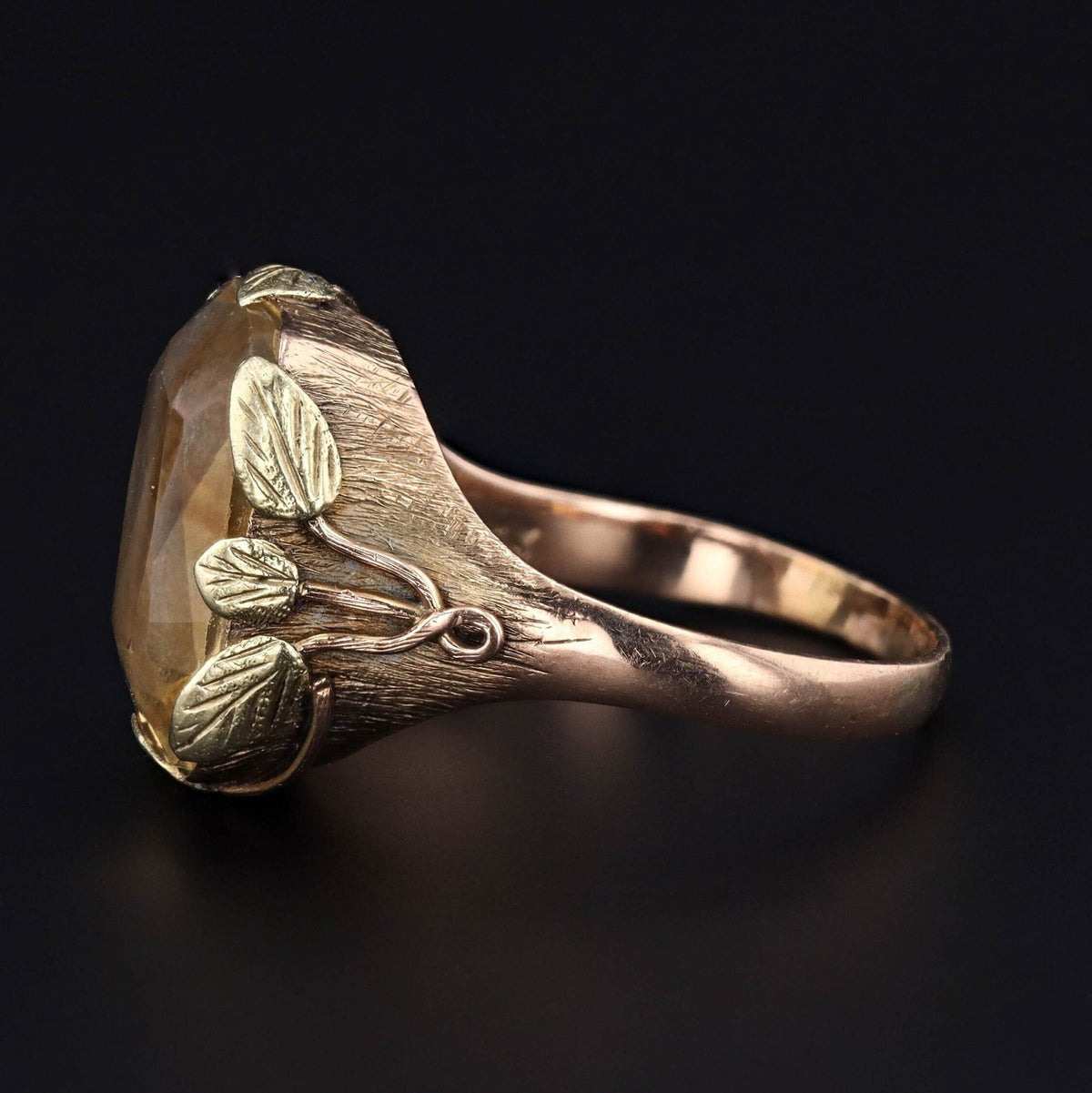 Citrine Ring | Vintage Ring - Trademark Antiques