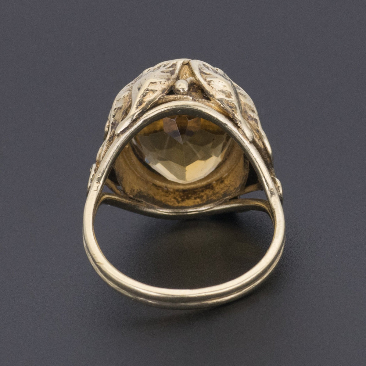 Citrine Ring | Vintage Ring - Trademark Antiques