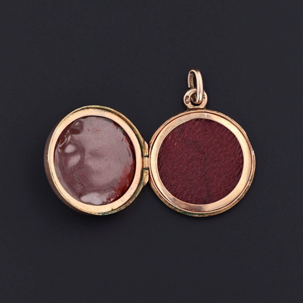 Clover Locket | Antique Locket - Trademark Antiques