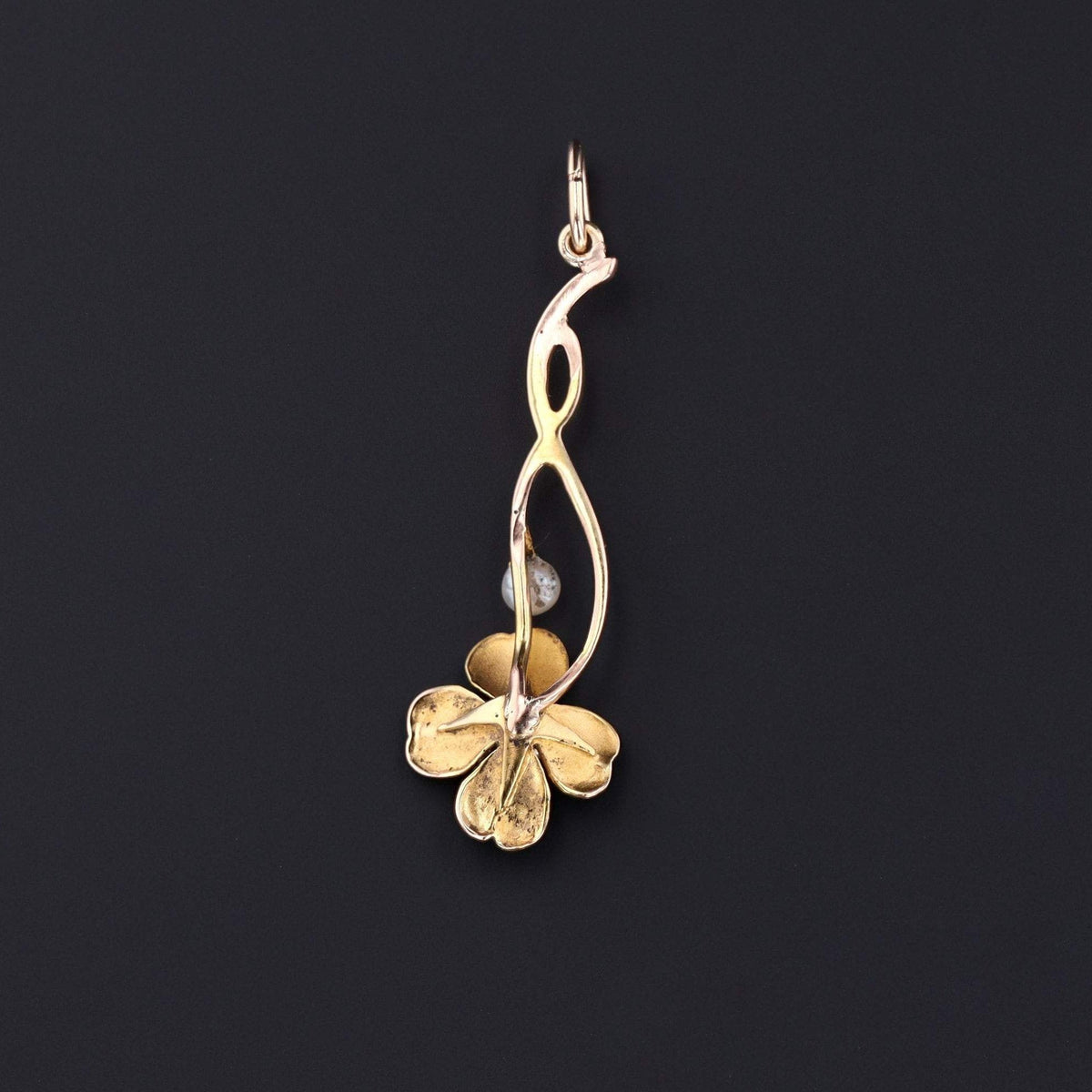 Clover Pendant | Antique Clover Pendant - Trademark Antiques