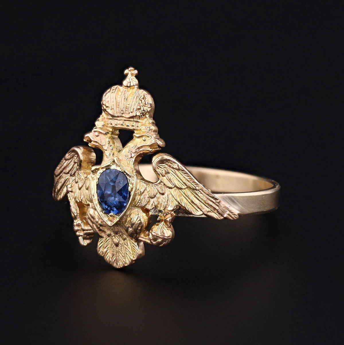 Coat of Arms Ring | Antique Ring - Trademark Antiques