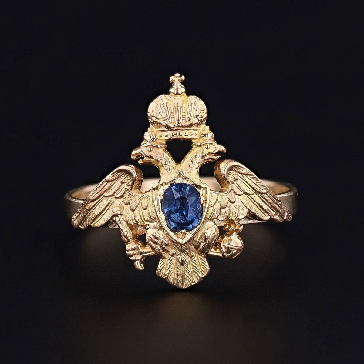 Coat of Arms Ring | Antique Ring - Trademark Antiques