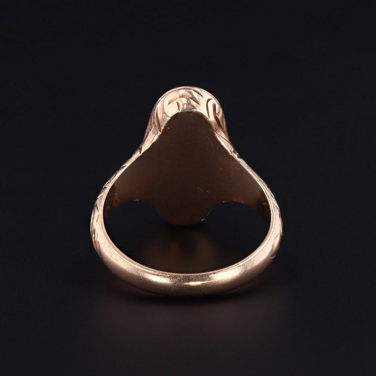 Coral Ring | Antique Coral Ring - Trademark Antiques