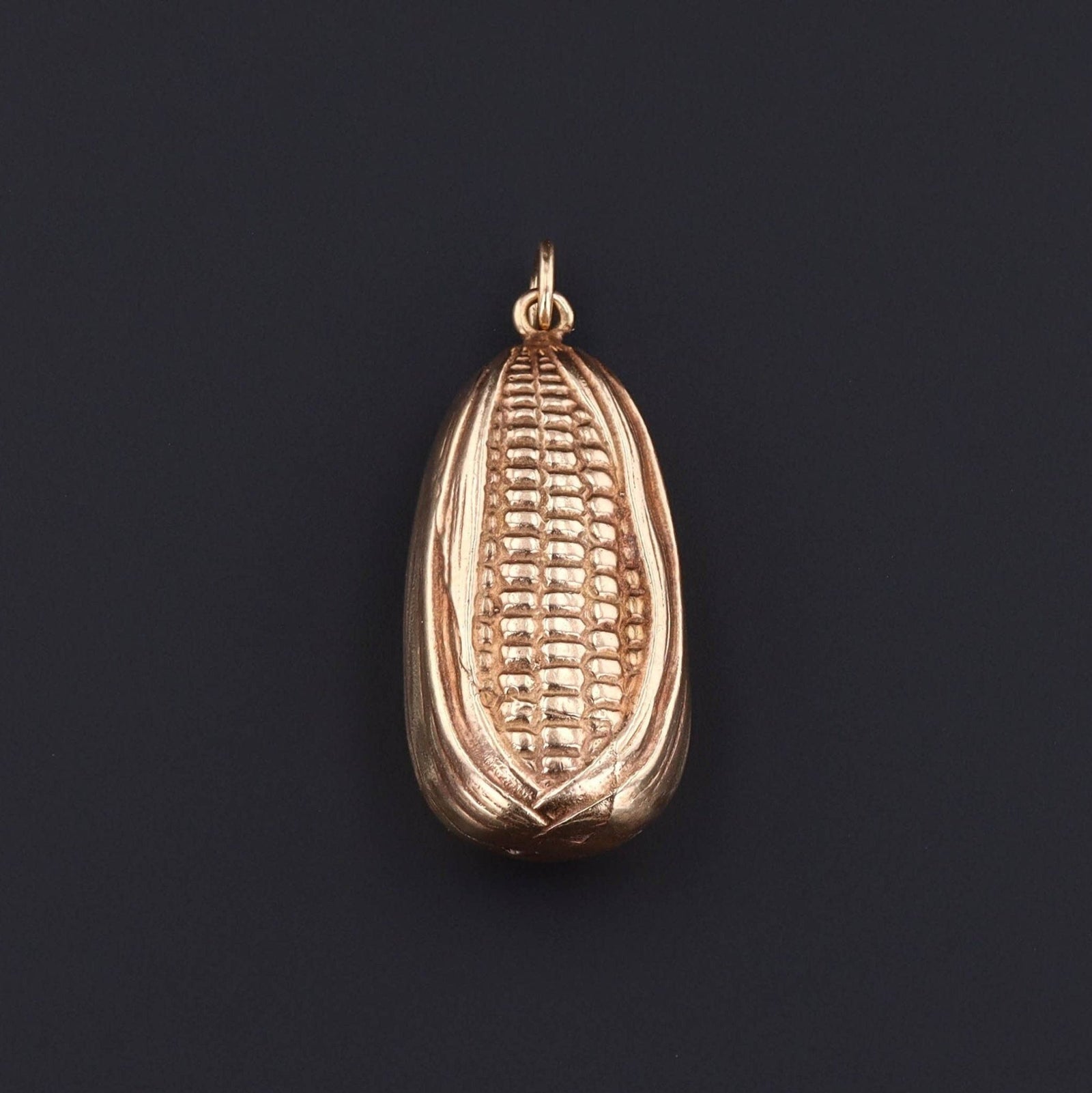 Corn Pendant | Ear of Corn Pendant - Trademark Antiques