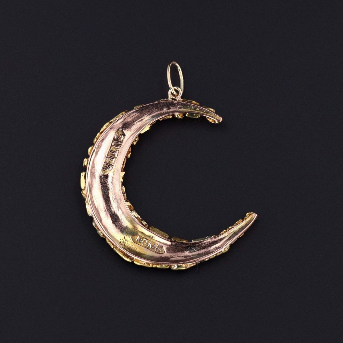 Crescent Moon Pendant | Antique Crescent - Trademark Antiques
