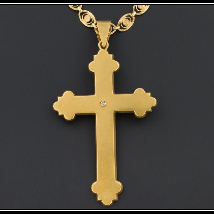 Cross Pendant | Antique Cross Pendant - Trademark Antiques