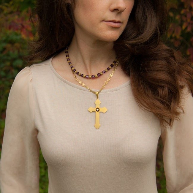 Cross Pendant | Antique Cross Pendant - Trademark Antiques