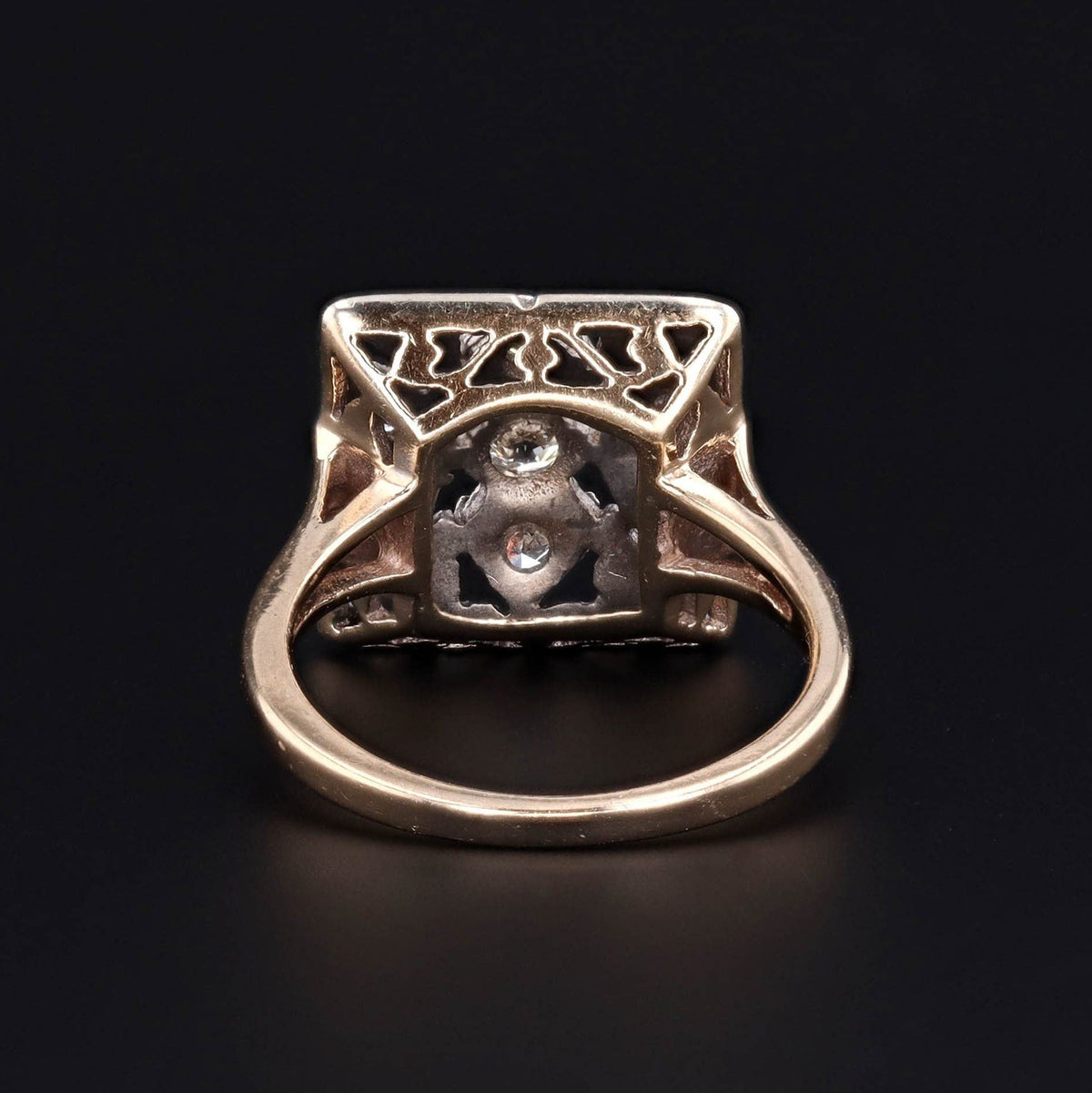 Diamond Ring | 14k Gold &amp; Diamond Ring - Trademark Antiques