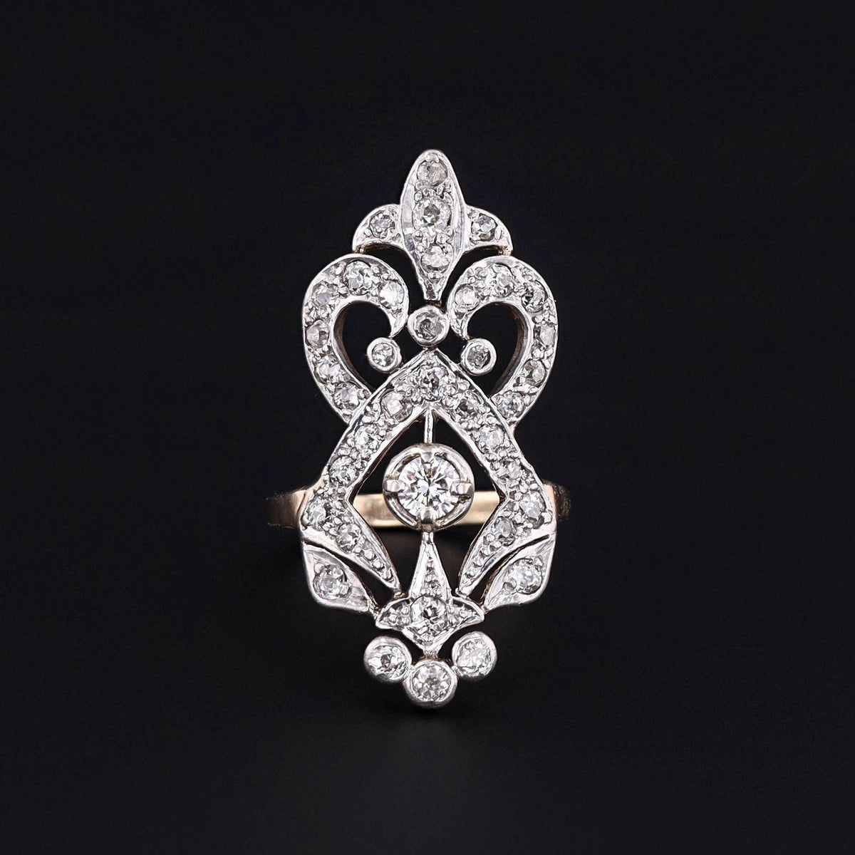 Diamond Ring | Antique Ring - Trademark Antiques
