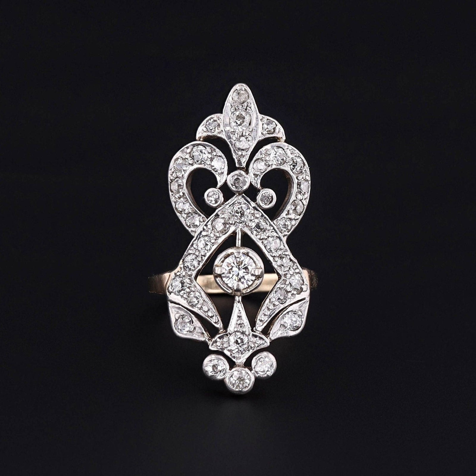 Diamond Ring | Antique Ring - Trademark Antiques