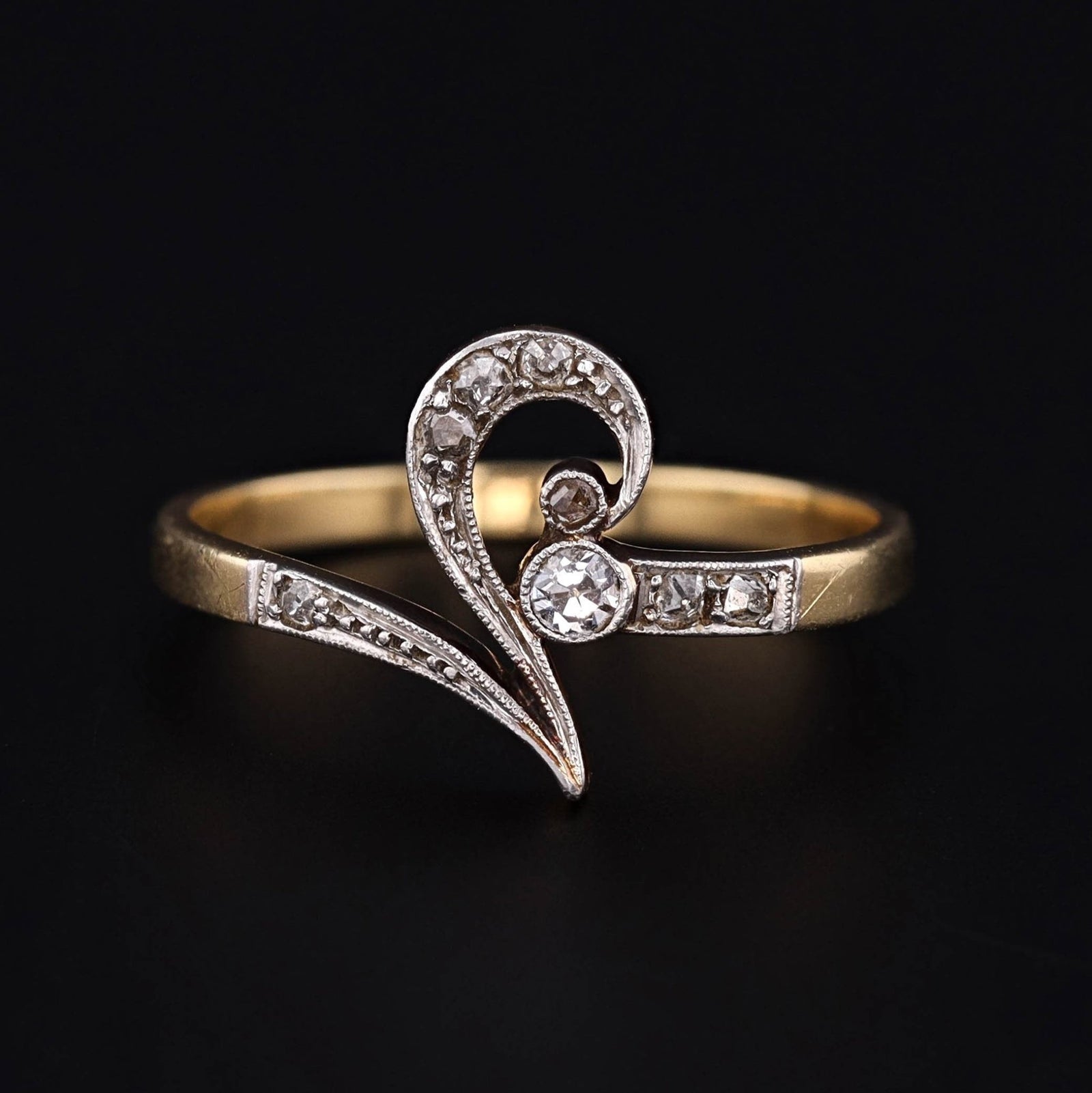 Diamond Ring | Antique Ring - Trademark Antiques