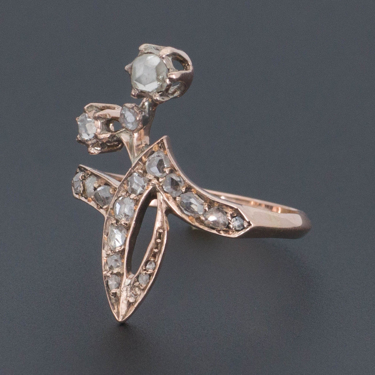 Diamond Ring | Vintage Diamond Ring - Trademark Antiques
