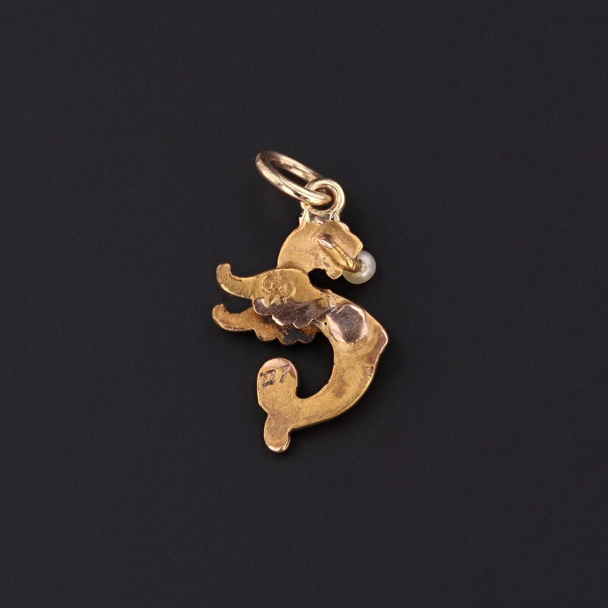 Dragon Charm | Antique Dragon Charm - Trademark Antiques