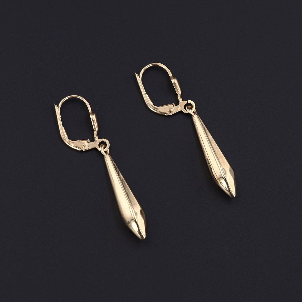 Drop Earrings | 14k Gold Earrings - Trademark Antiques