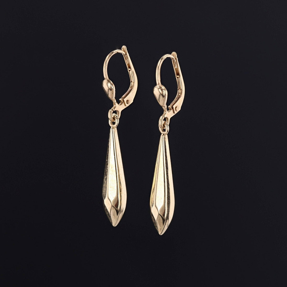 Drop Earrings | 14k Gold Earrings - Trademark Antiques