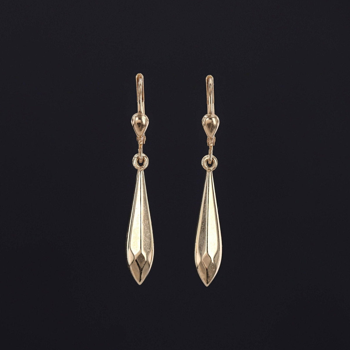 Drop Earrings | 14k Gold Earrings - Trademark Antiques