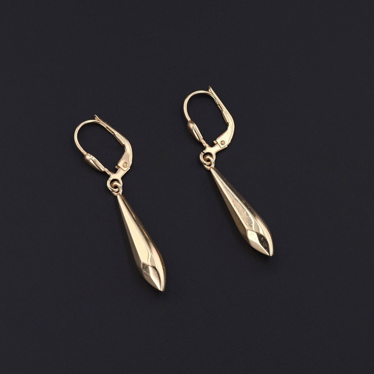 Drop Earrings | 14k Gold Earrings - Trademark Antiques