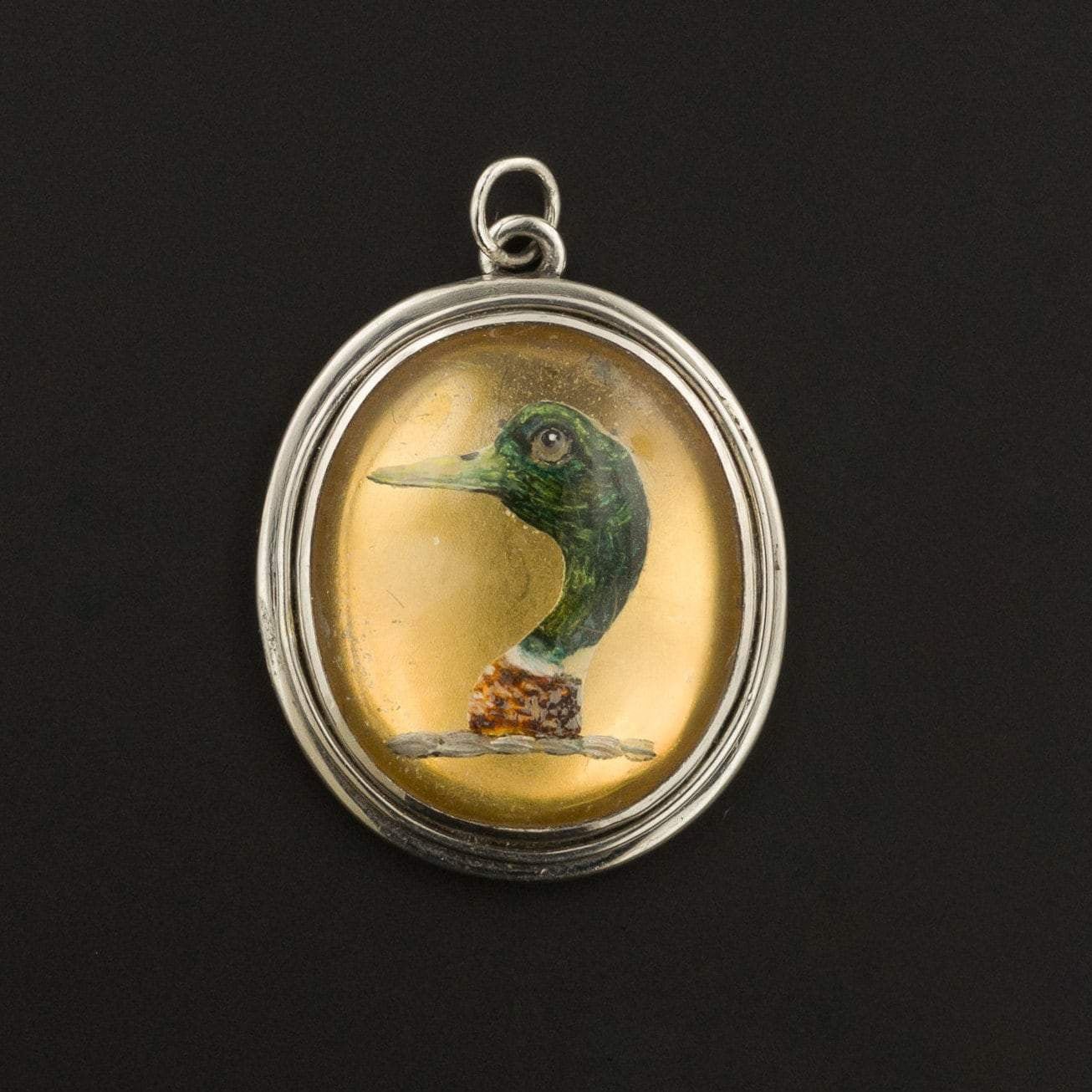 Duck Charm | Antique Duck Charm - Trademark Antiques
