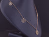 Vintage 14k Gold Medallion Charm Necklace