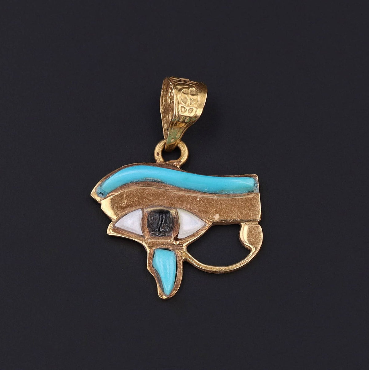 Eye of Horus | Egyptian Pendant - Trademark Antiques